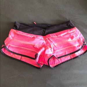 Size 6 Lululemon running shorts